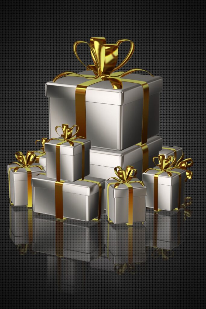 Luxueuze geschenkdozen met lint